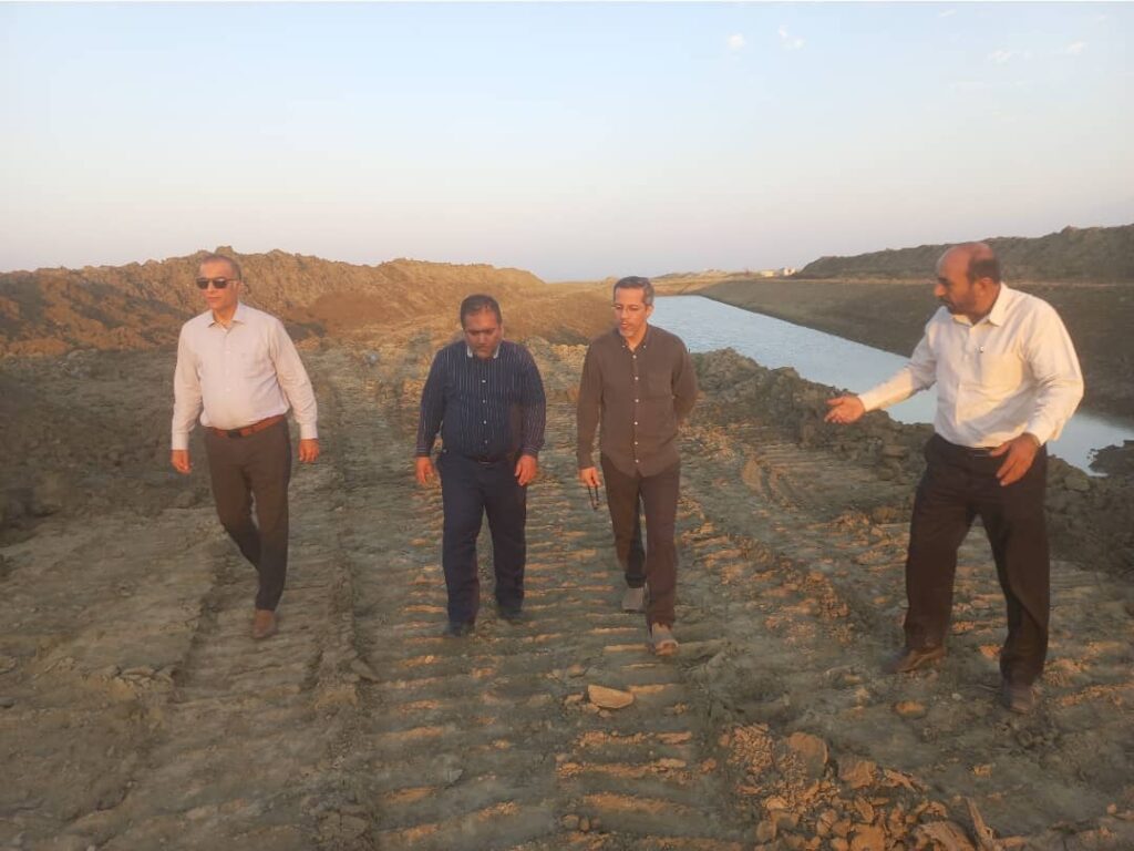 بازدید رئیس سازمان جهاد کشاورزی استان هرمزگان از طرح ها و پروژه های شهرستان جاسک