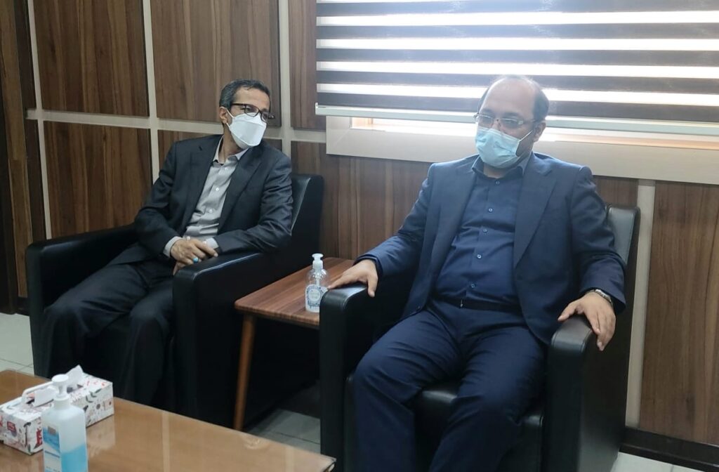 در اولین دیدار  ، معاون استاندار و فرماندار ویژه شهرستان میناب با مهندس مویدی دیدار کرد