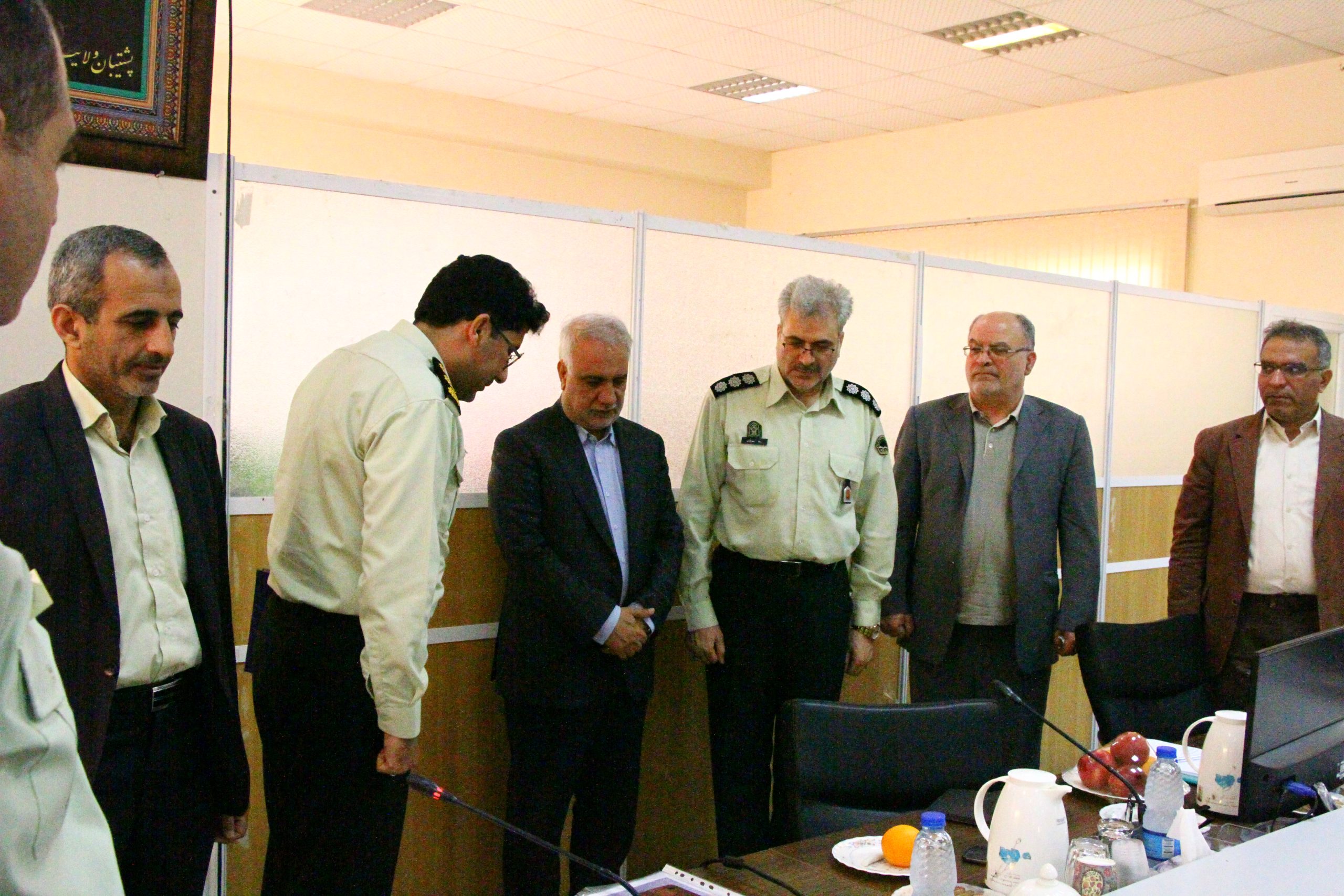 در جلسه شورای مدیران سازمان جهادکشاورزی؛ فرمانده یگان حفاظت سازمان